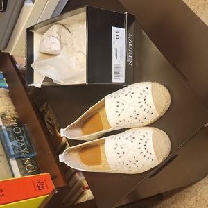 Ralph Lauren Cameryn Eyelet in Snow White